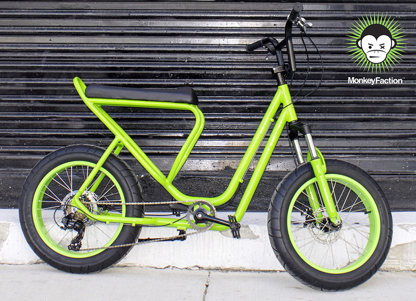 monkey faction unveils its hybrid capuchin bicycle