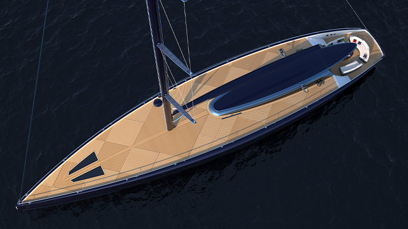 'cascada 34' by igor jankovic is a whale-shaped, solar-powered superyacht