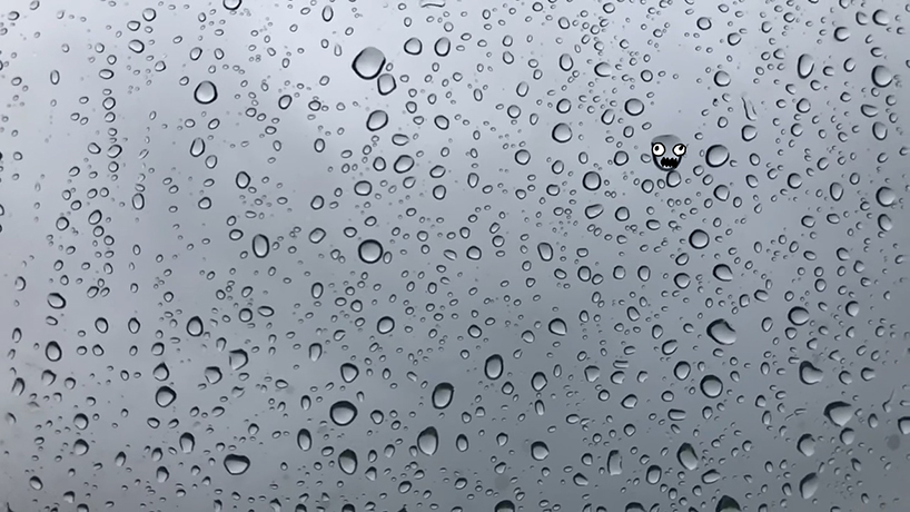 feelwelcome's cannibal raindrop video brings back rainy childhood car rides - 1
