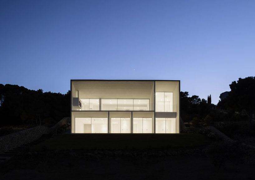 NOMO STUDIO designs a house to frame the views of menorca designboom