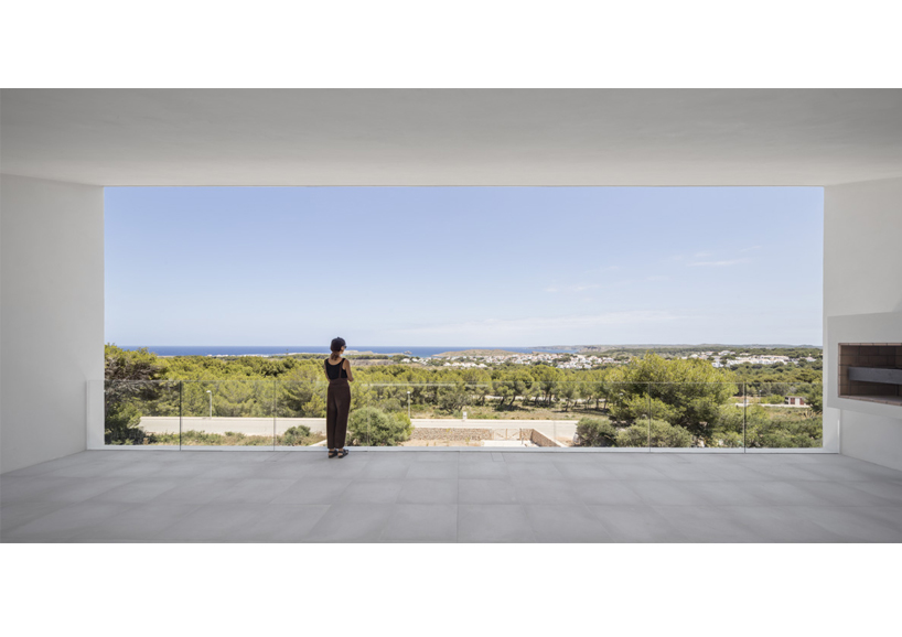 NOMO STUDIO designs a house to frame the views of menorca designboom