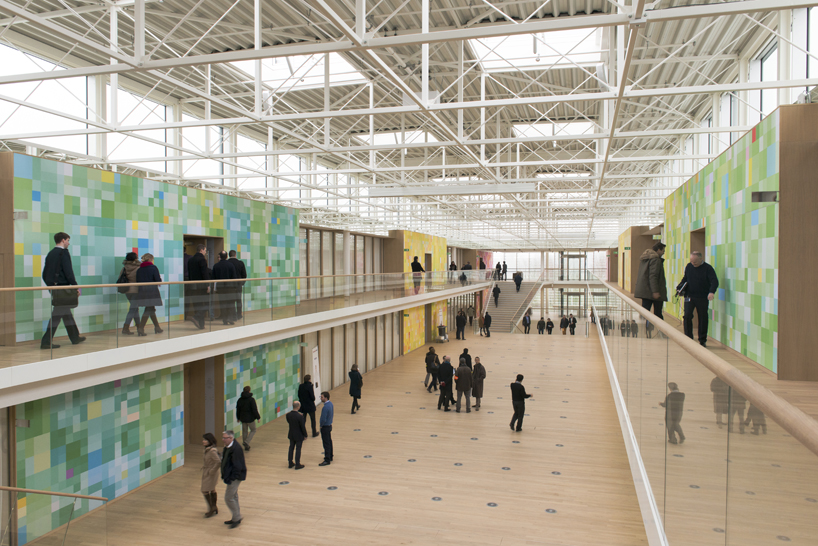 samyn and partners AGC head office belgium designboom 