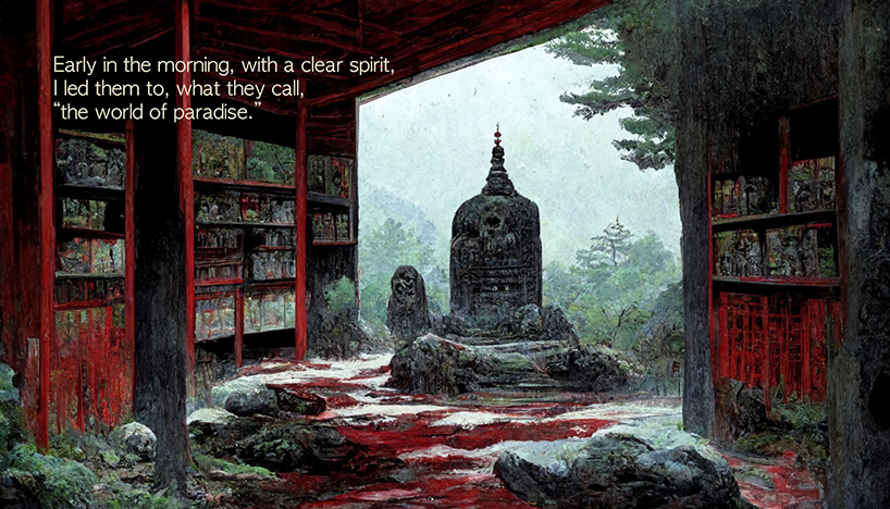yongwook seong’s AI graphic novel unfolds a mystical journey through seorak mountain