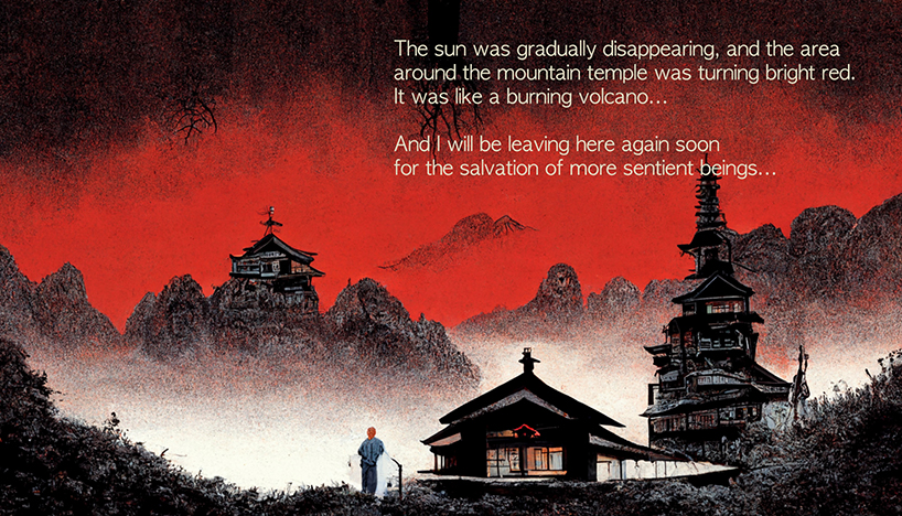 yongwook seong’s AI graphic novel unfolds a mystical journey through seorak mountain