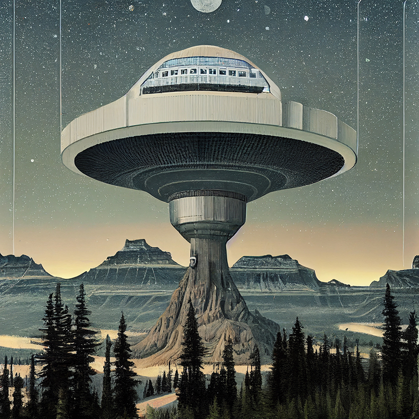 sci-fi series by yongwook seong sees extraterrestrial architects transform the city of banff
