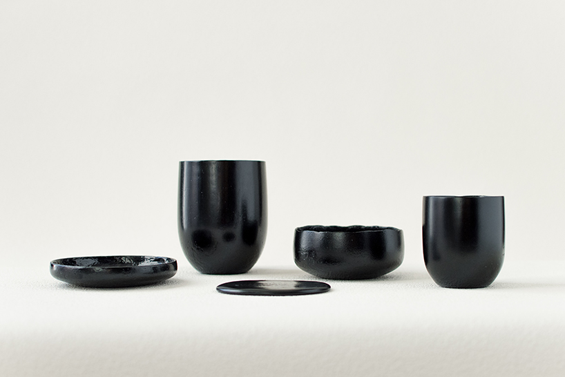 kosuke araki turns daily food waste into collection of tableware and vessels