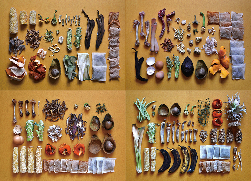 kosuke araki turns daily food waste into collection of tableware and vessels