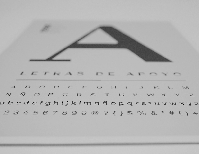 semana magazine help font typography landmine victims designboom