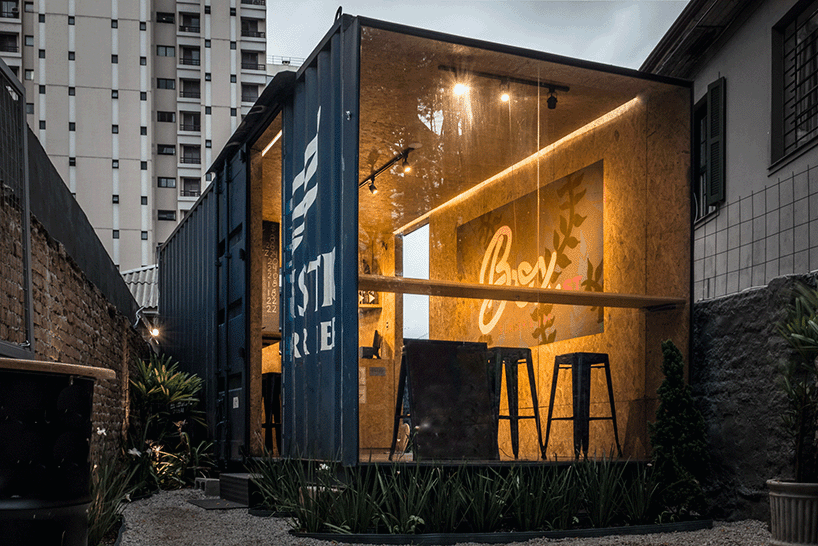 estúdio HAA! realizes compact restaurant in brazil made out of