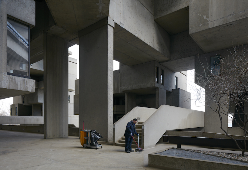 james brittain revisits safdie's habitat 67 to capture what it's like to live there designboom