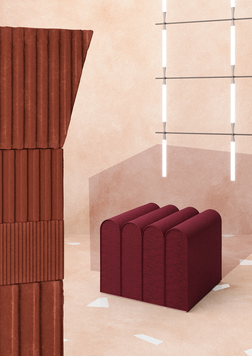 terzo piano's 'abstractionism' creates a visual language of shapes and colors