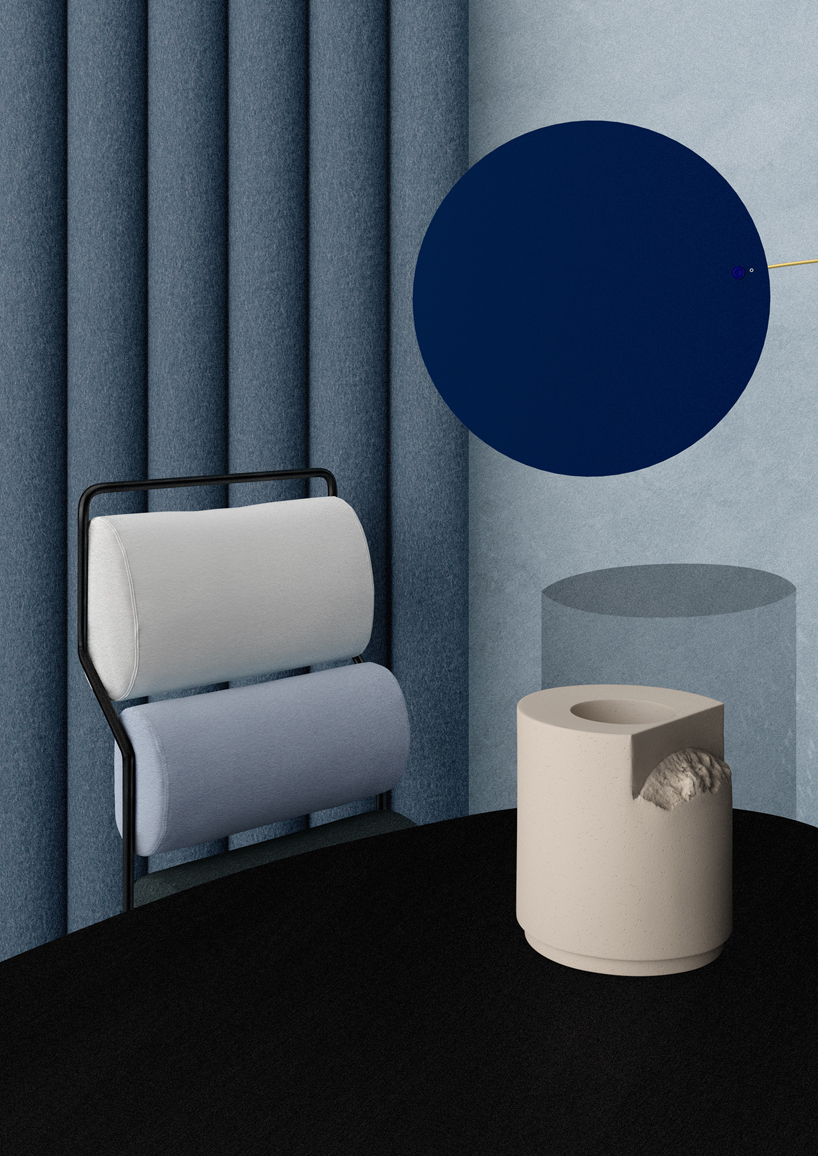 terzo piano's 'abstractionism' creates a visual language of shapes and colors