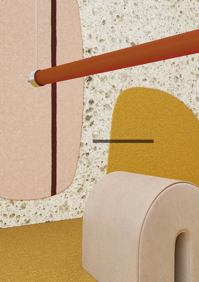 terzo piano's 'abstractionism' creates a visual language of shapes and colors