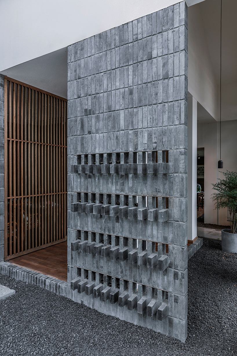 TEMP combines timber and granite to design ajia teahouse in a chinese national park designboom