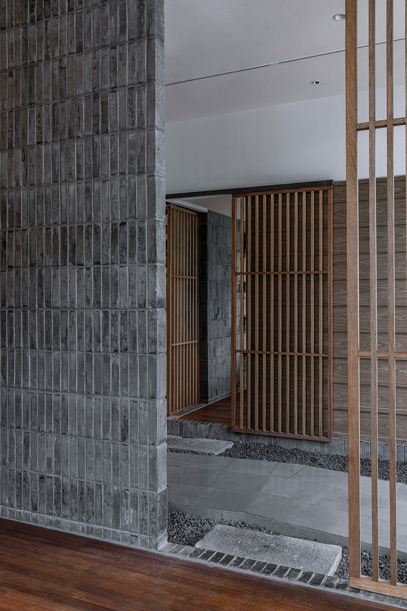 TEMP combines timber and granite to design ajia teahouse in a chinese national park designboom