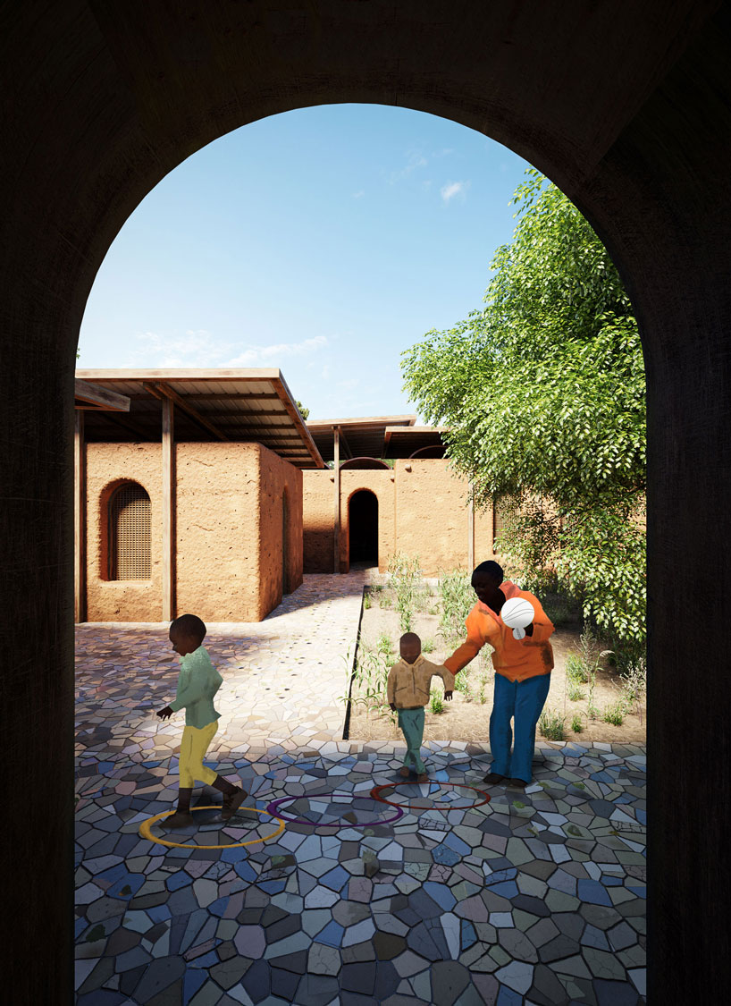 indian and colombian architect proposes school with goofy gestures in rural senegal 3