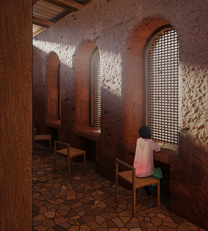 indian and colombian architect proposes school with goofy gestures in rural senegal 5