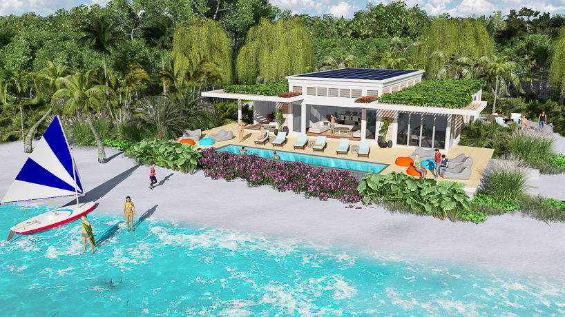 SILENT-YACHTS presents a 'floating villa' resort concept designboom