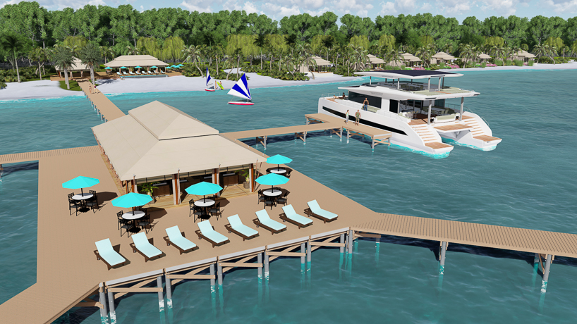 SILENT-YACHTS presents a 'floating villa' resort concept designboom