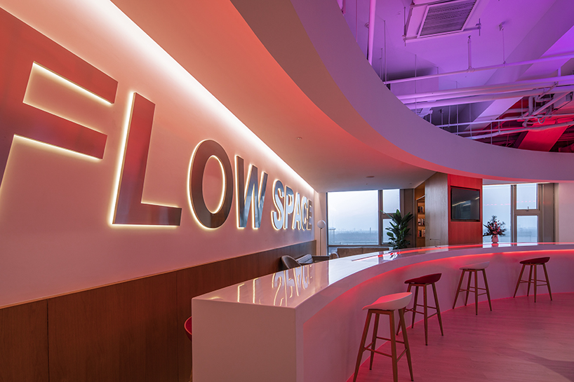 BWAO combines a boxing ring with a bar to create 'FLOW space' in beijing designboom