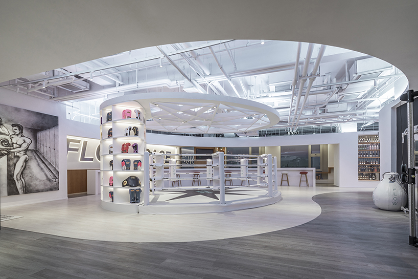 BWAO combines a boxing ring with a bar to create 'FLOW space' in beijing designboom