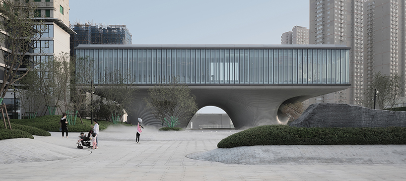 EID architecture completes 'LAND community center' in xi’an, china designboom