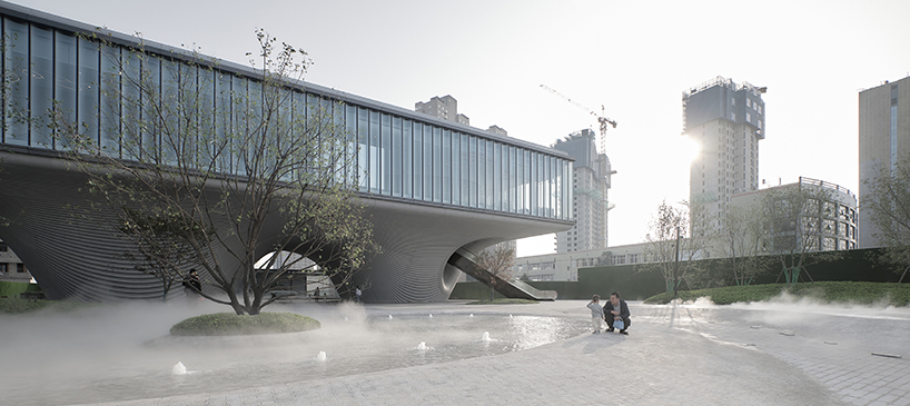 EID architecture completes 'LAND community center' in xi’an, china designboom