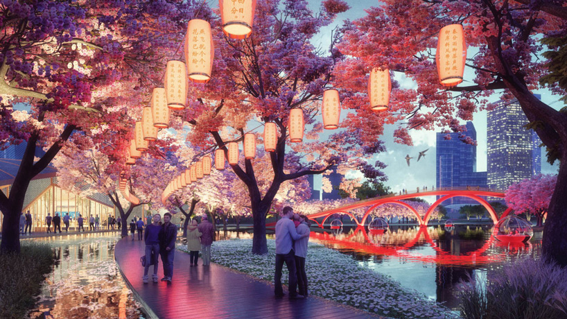 TLS + SOM's urban landscape for china's 'xiong’an new area' brings people closer to nature designboom TLS + SOM's urban landscape for china's 'xiong’an new area' brings people closer to nature designboom