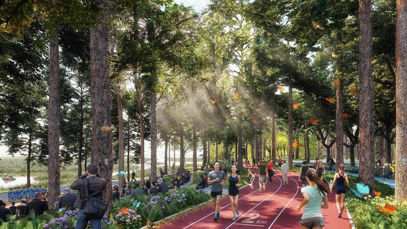 TLS + SOM's urban landscape for china's 'xiong’an new area' brings people closer to nature designboom TLS + SOM's urban landscape for china's 'xiong’an new area' brings people closer to nature designboom