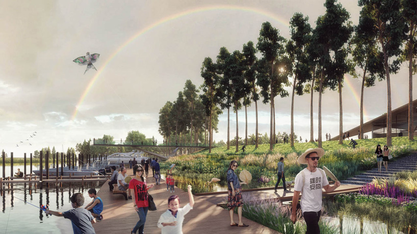 TLS + SOM's urban landscape for china's 'xiong’an new area' brings people closer to nature designboom TLS + SOM's urban landscape for china's 'xiong’an new area' brings people closer to nature designboom