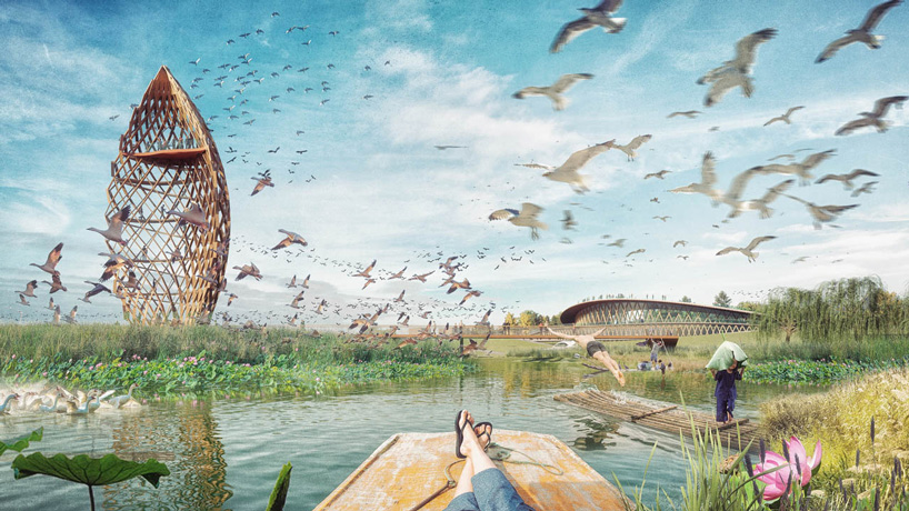 TLS + SOM's urban landscape for china's 'xiong’an new area' brings people closer to nature designboom TLS + SOM's urban landscape for china's 'xiong’an new area' brings people closer to nature designboom