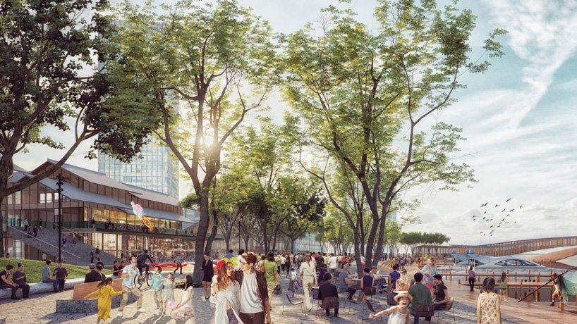 TLS + SOM's urban landscape for china's 'xiong’an new area' brings people closer to nature designboom TLS + SOM's urban landscape for china's 'xiong’an new area' brings people closer to nature designboom