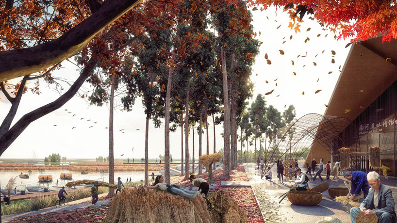 TLS + SOM's urban landscape for china's 'xiong’an new area' brings people closer to nature designboom TLS + SOM's urban landscape for china's 'xiong’an new area' brings people closer to nature designboom
