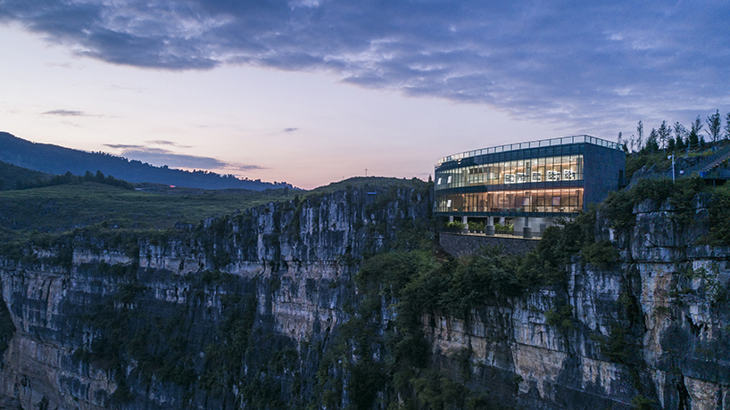 limestone gallery 3andwich design haiwei canyon designboom