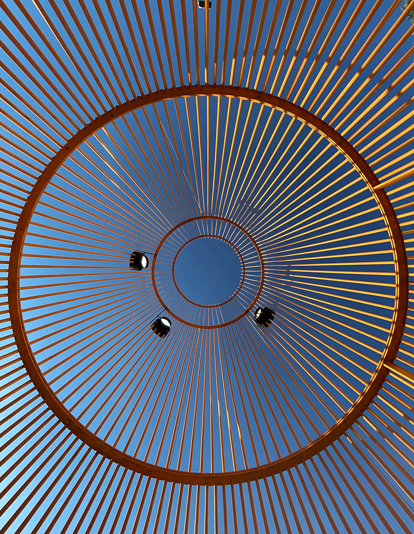 four site specific pavilions for the architecture festival of rome 12