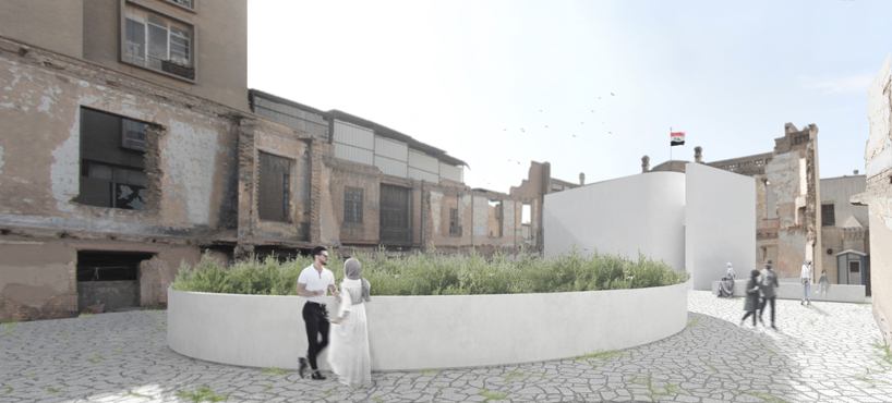 rzlbd retains historical façade to create new baghdad design centre