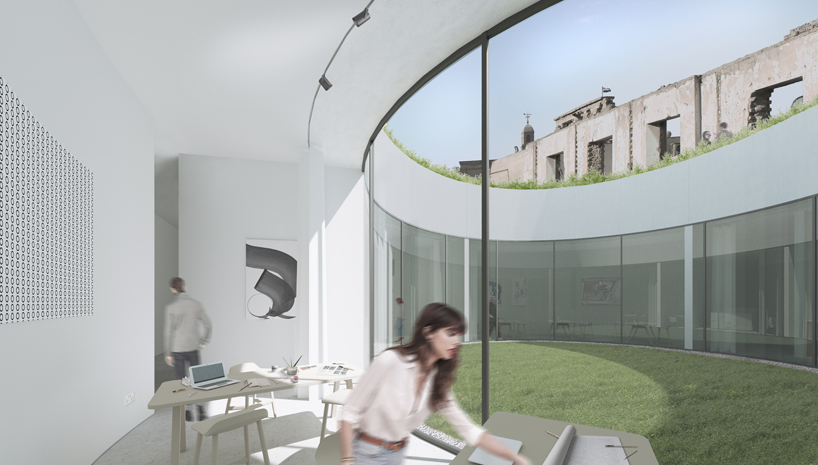 rzlbd retains historical façade to create new baghdad design centre