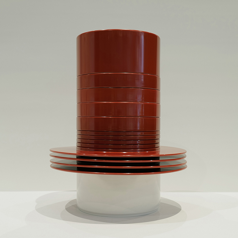 reza aliabadi stacks iconic casigliani kyoto dish set into 100 architectural towers