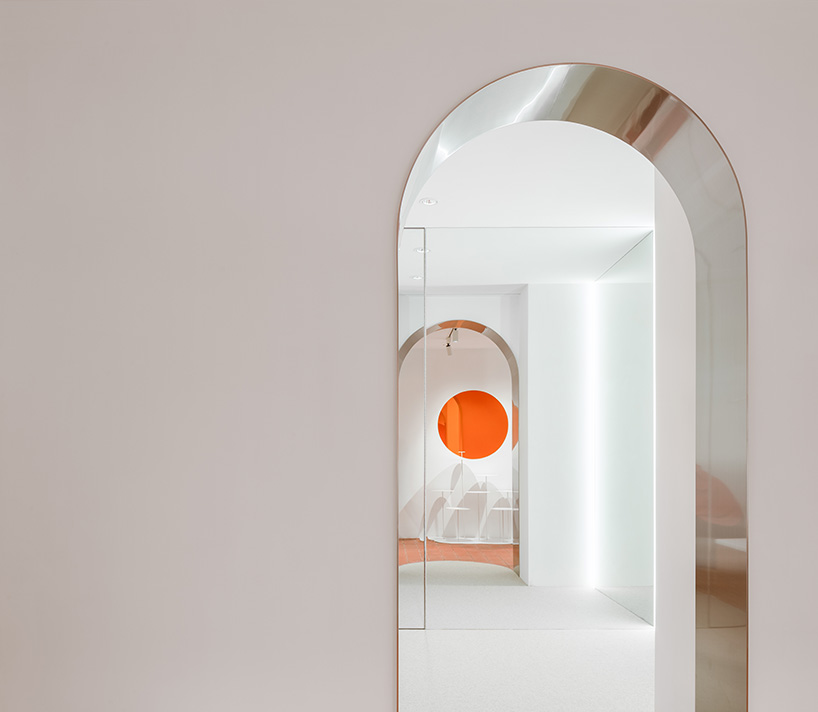 CLAP studio designs hong kong fashion cafe HER to be like landing on a 'new planet' designboom