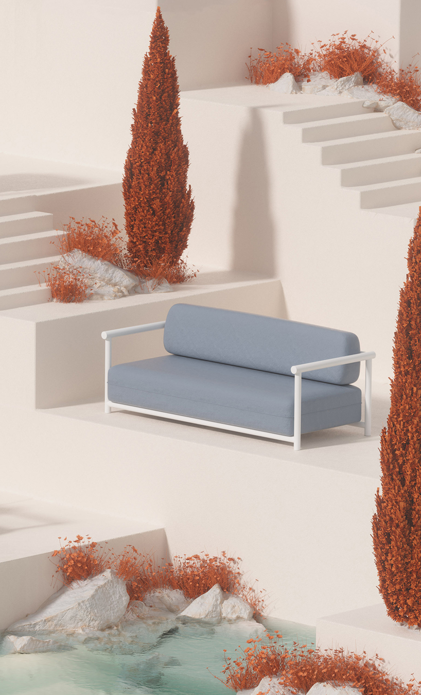 MISSANA’s 'bamboo' collection is adapted for both indoor and outdoor living designboom