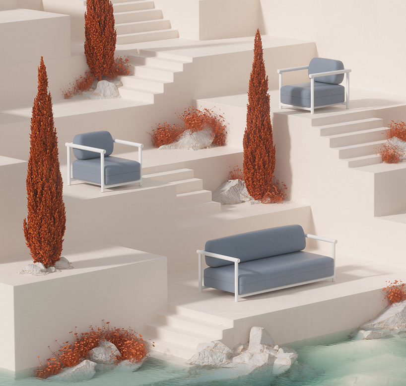 MISSANA’s 'bamboo' collection is adapted for both indoor and outdoor living designboom