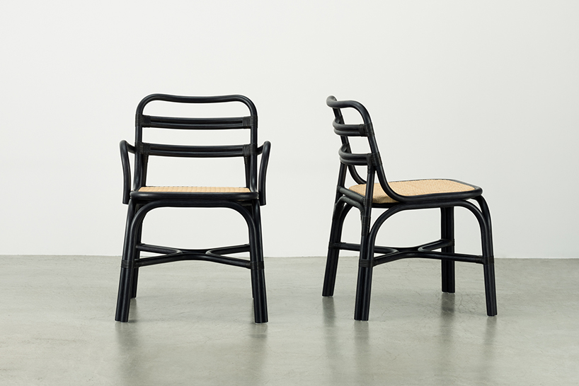 rattan furniture drill design tou mr series sr series designboom