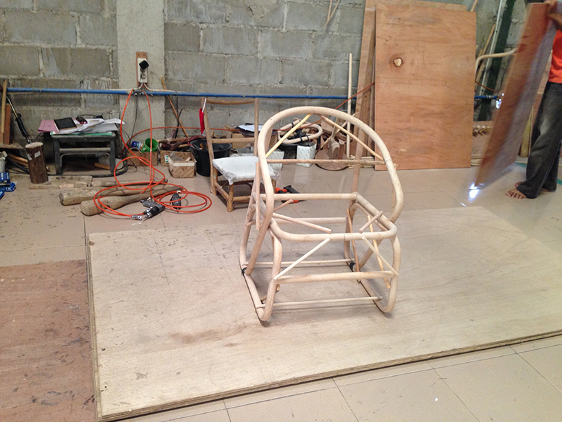 rattan furniture drill design tou mr series sr series designboom