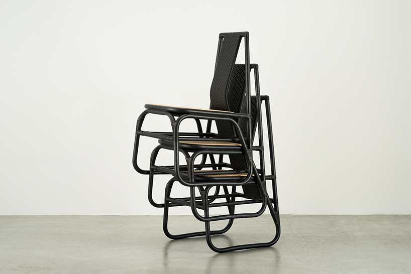 rattan furniture drill design tou mr series sr series designboom