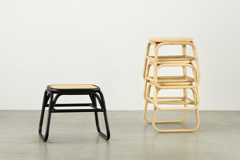 rattan furniture drill design tou mr series sr series designboom