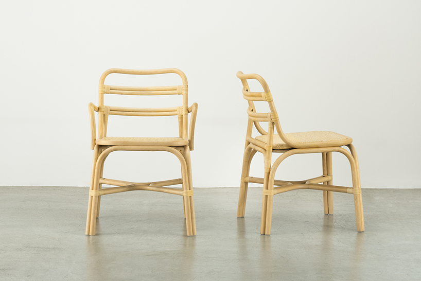 rattan furniture drill design tou mr series sr series designboom