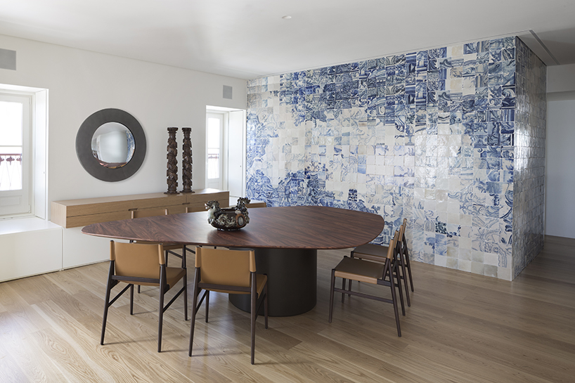 studio arthur casas designs the TM penthouse apartment in lisbon designboom