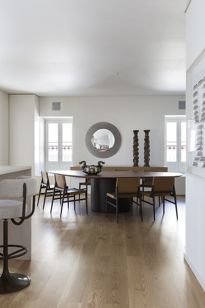 studio arthur casas designs the TM penthouse apartment in lisbon designboom