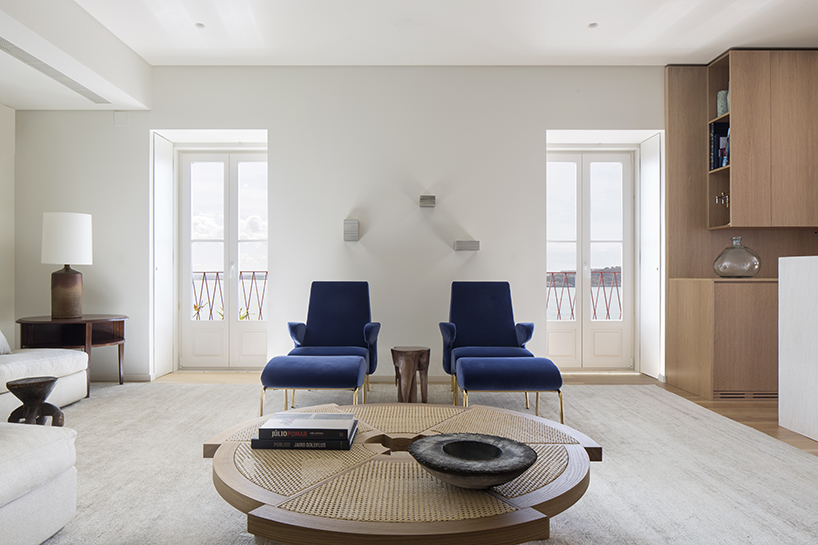 studio arthur casas designs the TM penthouse apartment in lisbon designboom