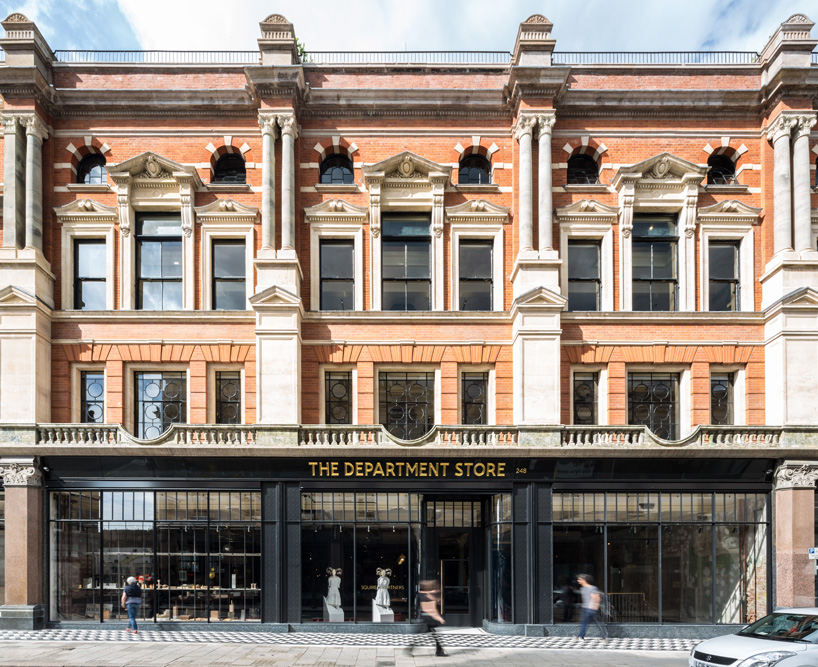 squire and partners  edwardian department store office designboom architecture